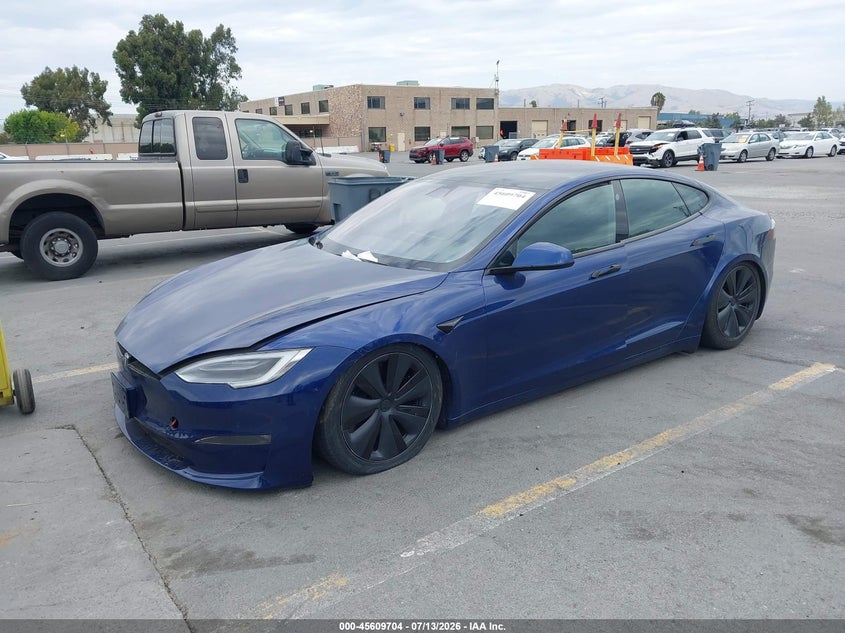 2021 Tesla Model S, Mechanical, IAAI, VIN 5YJSA1E59MF439687 — photo 2