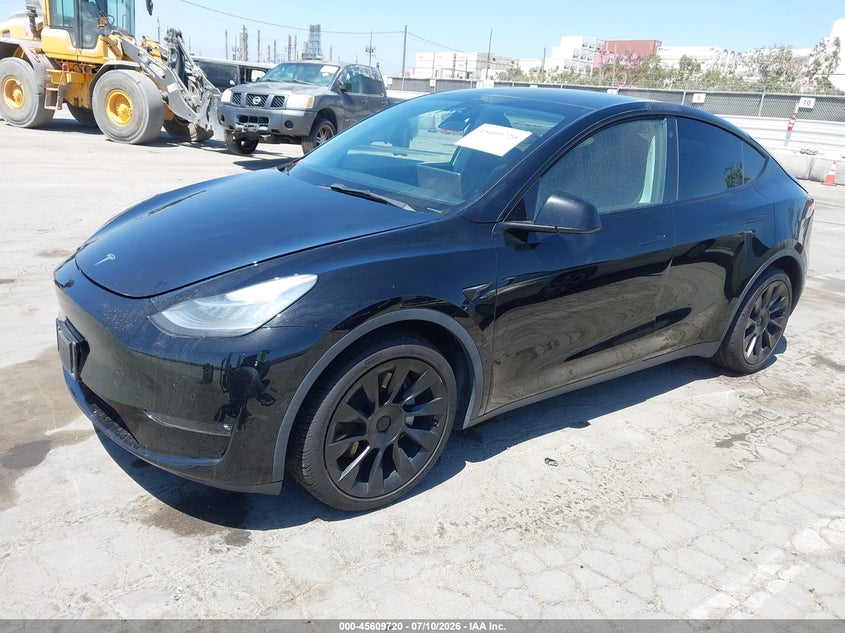 2021 Tesla Model Y, Удар сзади, IAAI, VIN 5YJYGDEE4MF222803 — фото 2