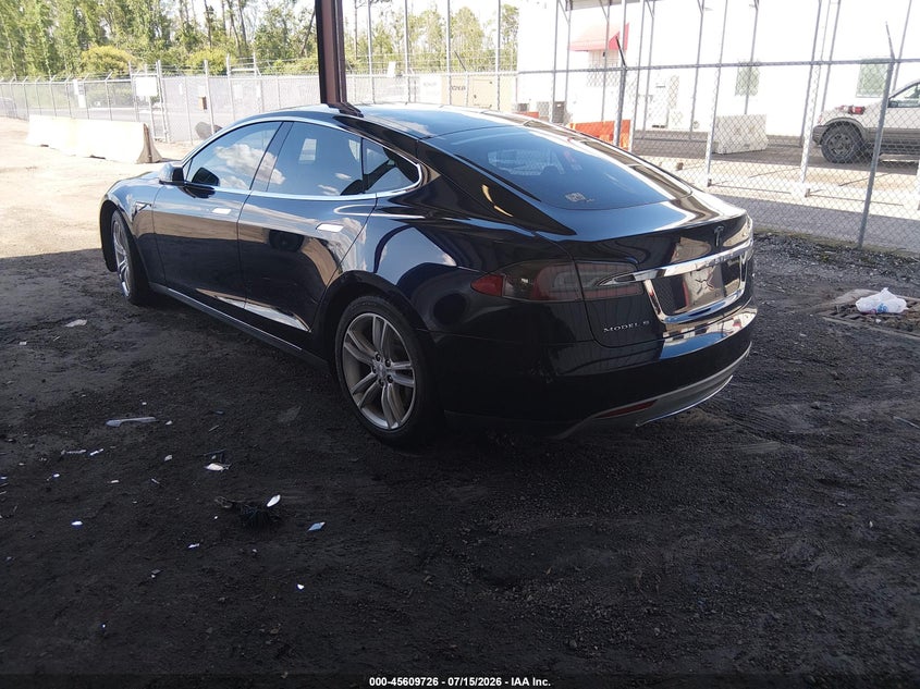 2014 TESLA MODEL S auction photo 3
