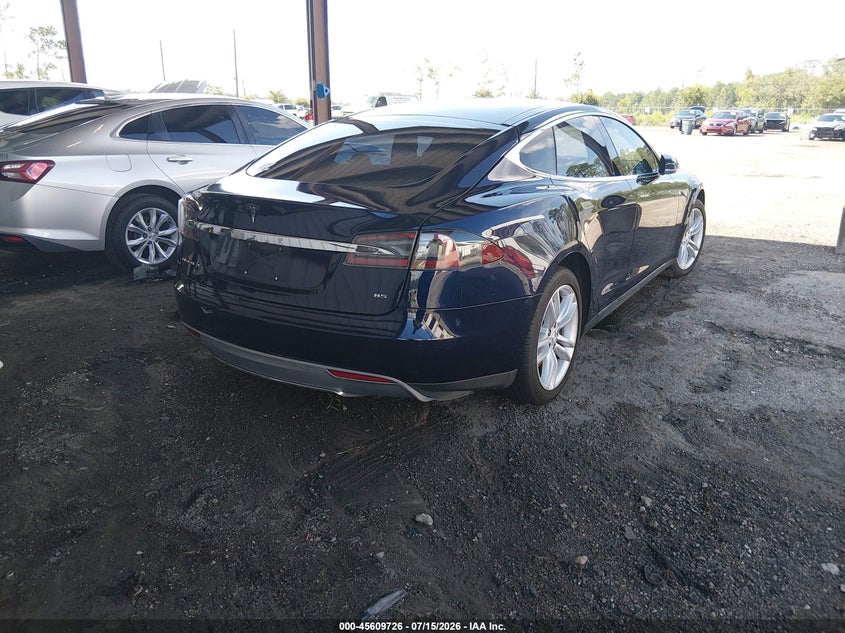 2014 TESLA MODEL S auction photo 4