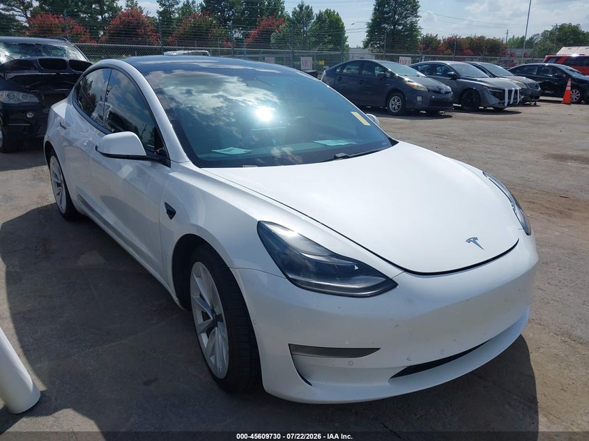 2021 TESLA MODEL 3 STANDARD RANGE PLUS REAR-WHEEL DRIVE