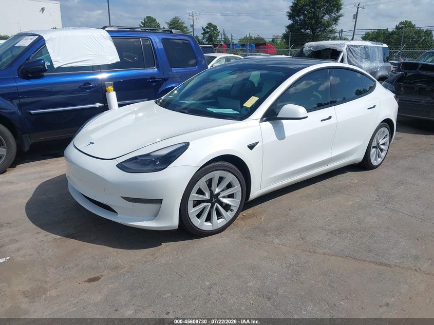 Vin: 5yj3e1ea7mf964771, lot: 46108180, tesla model 3 standard range plus rear-wheel drive 20212
