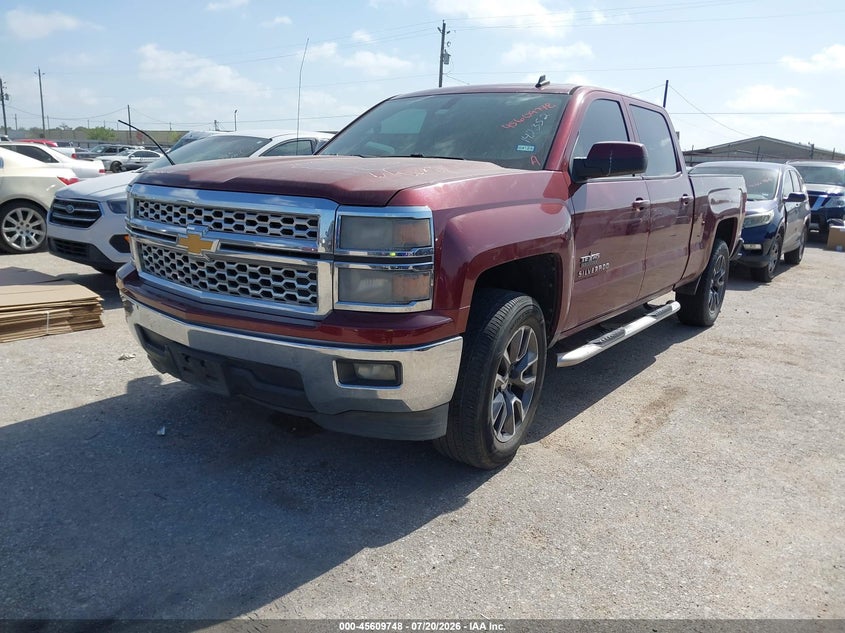 Vin: 3gcpcrec4eg142352, lot: 46108198, chevrolet silverado 1500 lt 20142