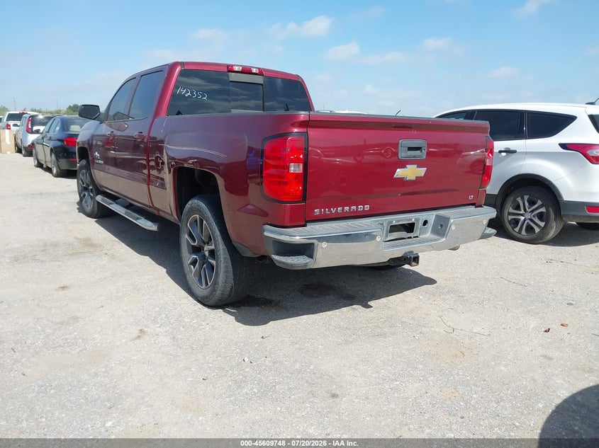 Vin: 3gcpcrec4eg142352, lot: 46108198, chevrolet silverado 1500 lt 20143