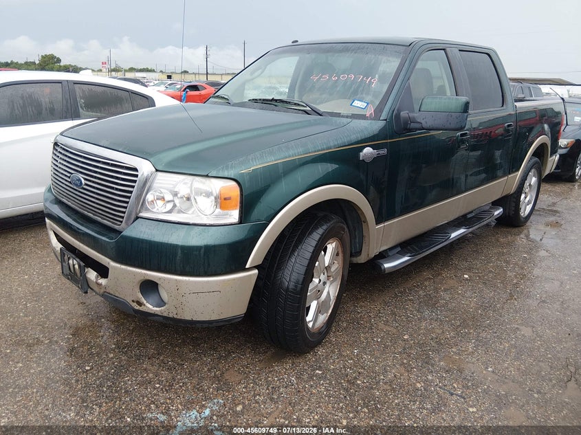 2008 Ford F-150, Звичайний знос, IAAI, VIN 1FTPW12V48KD36715 — фото 2