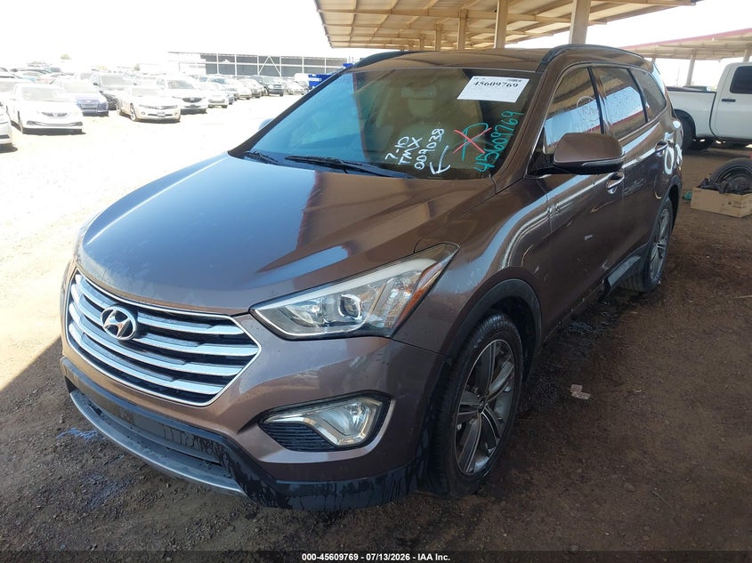 2013 HYUNDAI SANTA FE VIN KM8SR4HF1DU009038 nuotrauka 2