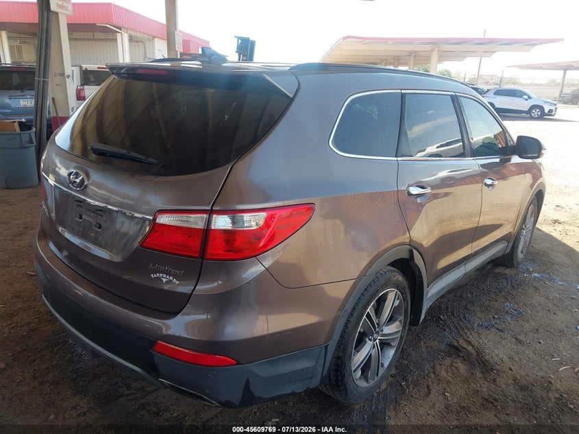 2013 HYUNDAI SANTA FE VIN KM8SR4HF1DU009038 nuotrauka 4