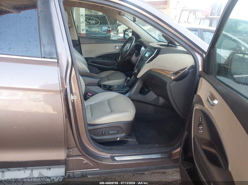 2013 HYUNDAI SANTA FE VIN KM8SR4HF1DU009038 nuotrauka 5