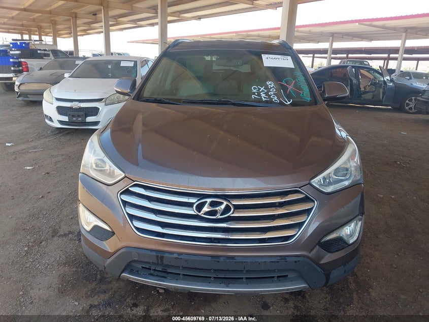 2013 HYUNDAI SANTA FE VIN KM8SR4HF1DU009038 nuotrauka 6