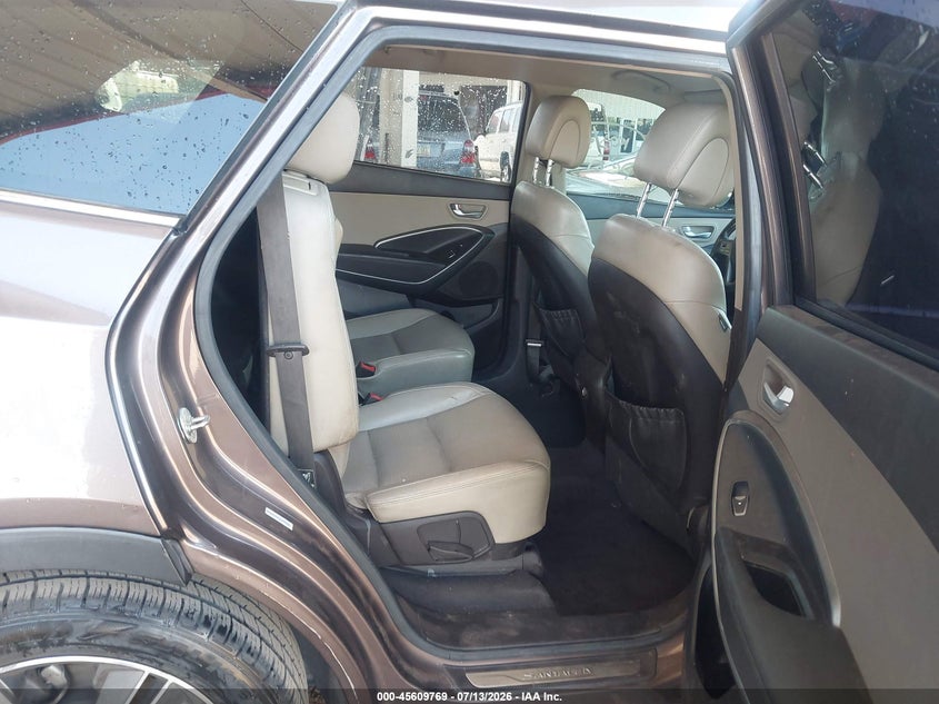 2013 HYUNDAI SANTA FE VIN KM8SR4HF1DU009038 nuotrauka 8