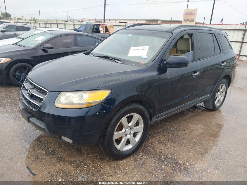 2008 Hyundai Santa Fe Limited/Se, Обычный износ, IAAI, VIN 5NMSH13E38H160013 — фото 2
