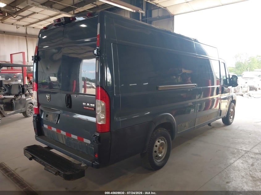 Vin: 3c6urvjgxke555278, lot: 46108279, ram promaster 3500 cargo van high roof 159 wb ext 20194