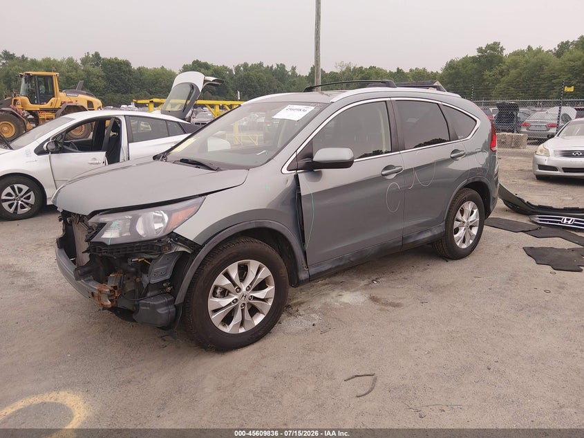 2012 Honda CR-V, Front End, IAAI, VIN JHLRM4H77CC007215 — photo 2
