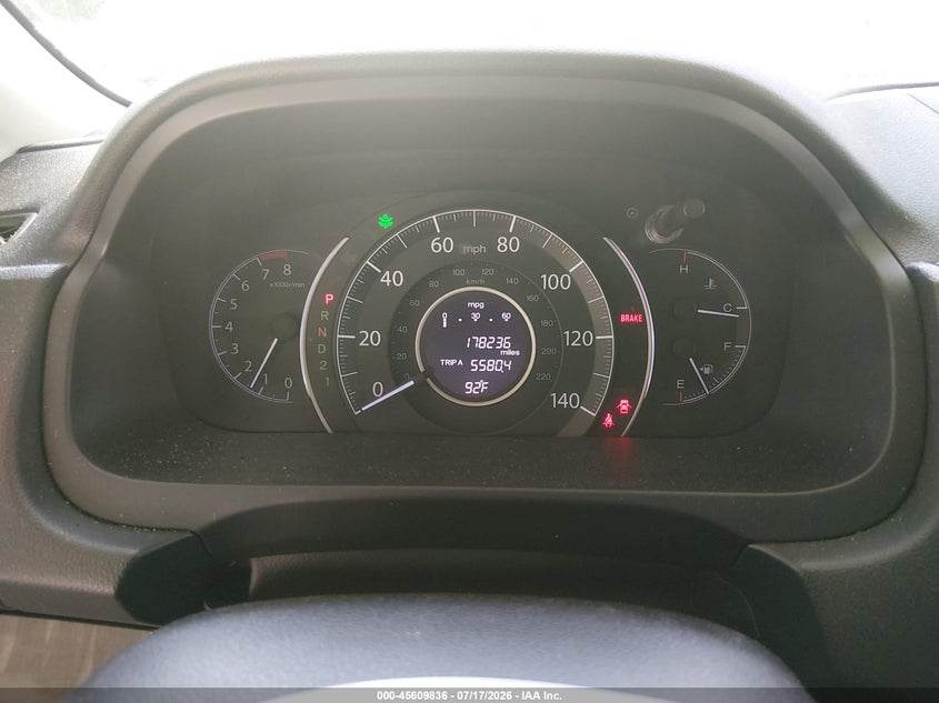 2012 HONDA CR-V SPORT UTILITY VEHICLE 2.4L I-4 DOHC, VVT, 185HP