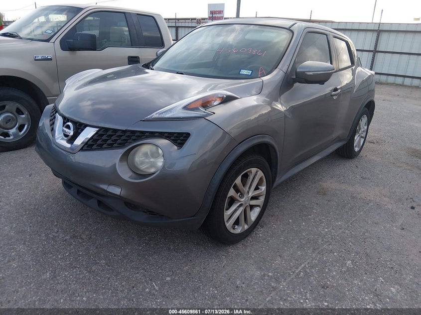 Vin: jn8af5mr9ft506527, lot: 46108311, nissan juke sv 20152