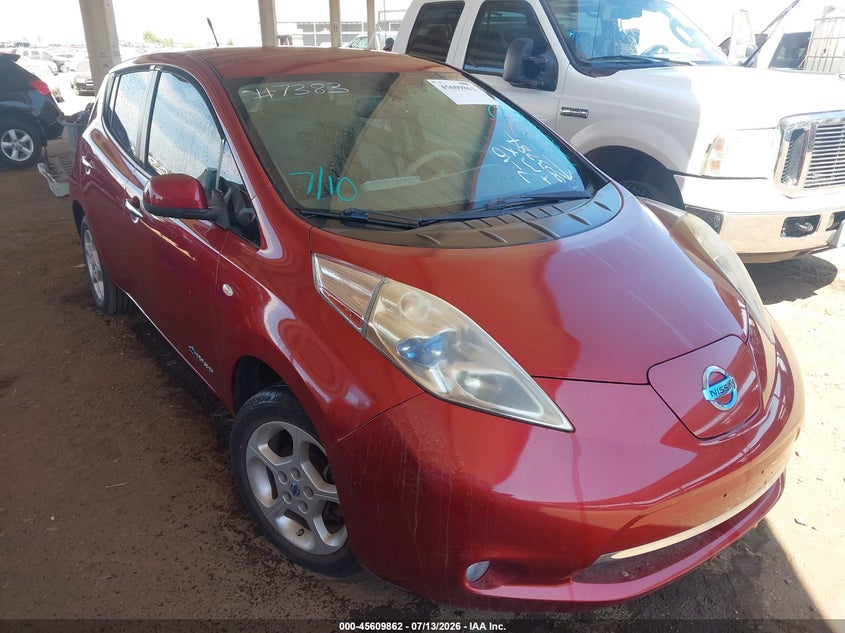 2011 NISSAN LEAF auction photo 1