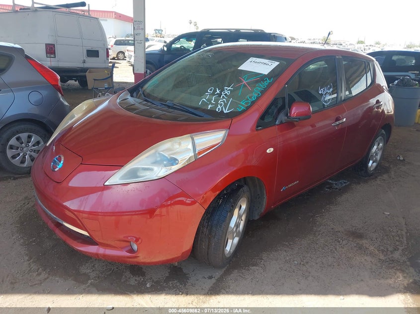 2011 NISSAN LEAF auction photo 2