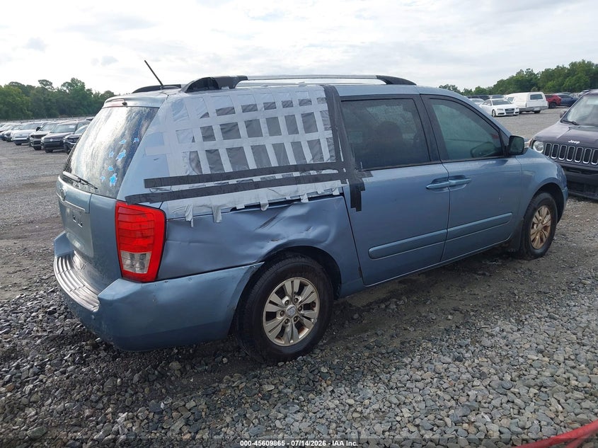 Vin: kndmg4c78c6465544, lot: 46108315, kia sedona lx 20124