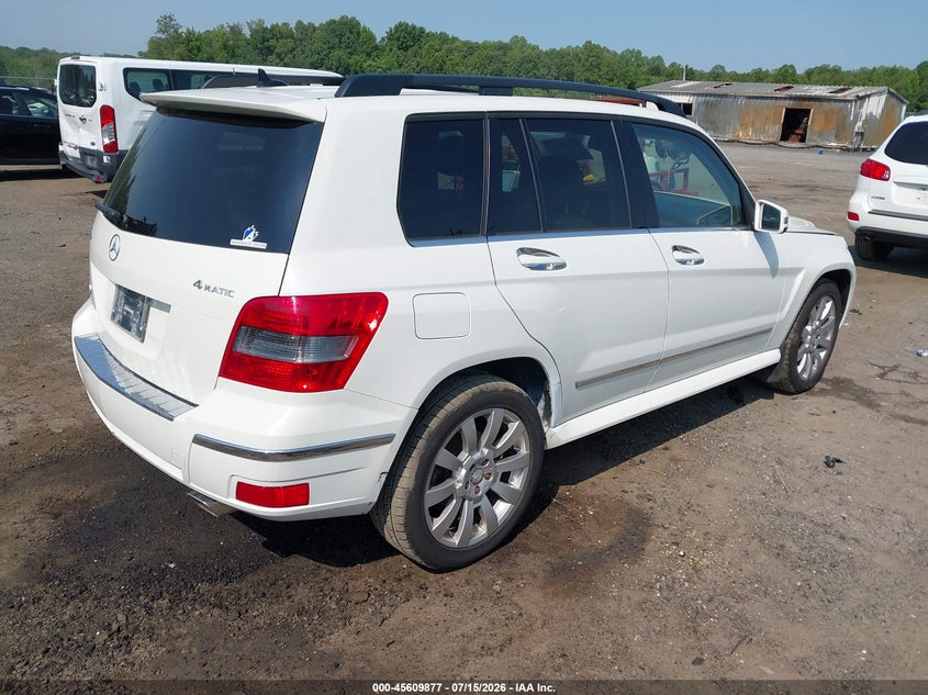 BENZ GLK-CLASS GLK350 4MA 2010 VIN WDCGG8HB0AF419120
