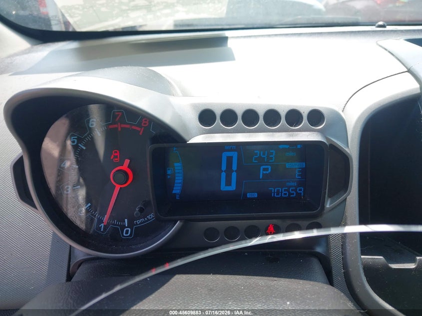 2014 Chevrolet Sonic Ltz Auto VIN: 1G1JE5SB3E4193707 Lot: 45609883