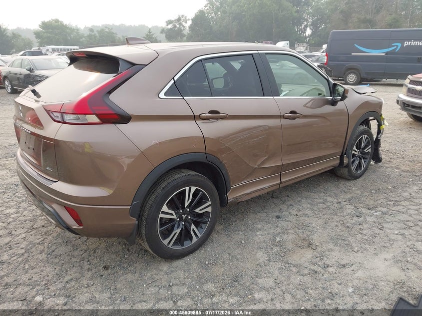 Vin: ja4atwaa5pz003983, lot: 46108335, mitsubishi eclipse cross se s-awc/sel s-awc 20234