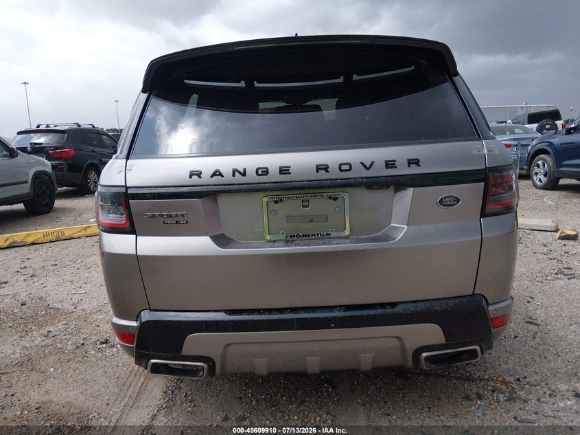2020 Land Rover Range Rover Sport Hse Dynamic VIN: SALWR2SE6LA882772 Lot: 45609910