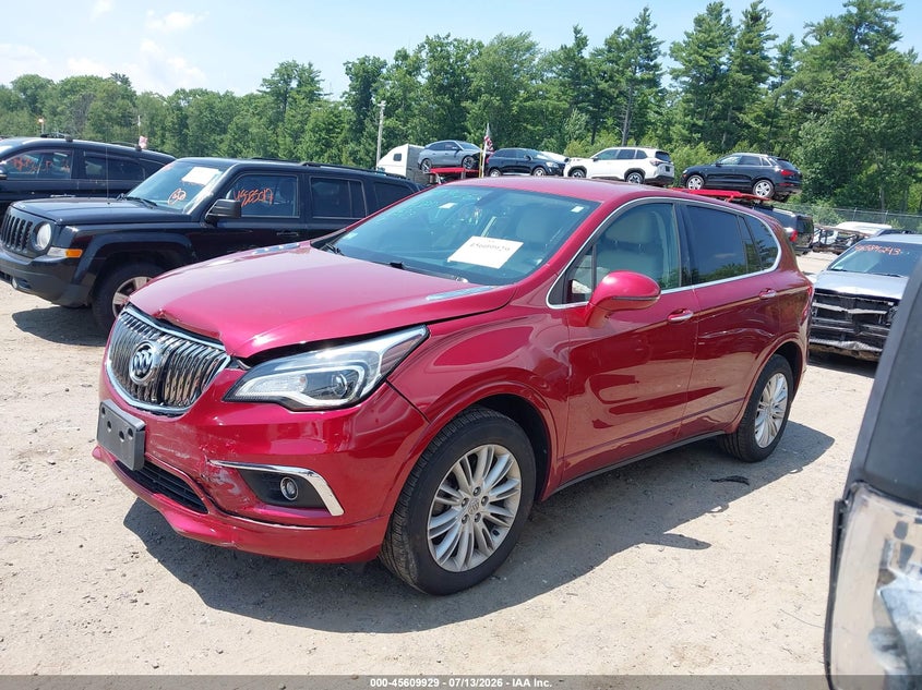 Vin: lrbfxcsa6hd121583, lot: 46108379, buick envision preferred 20172