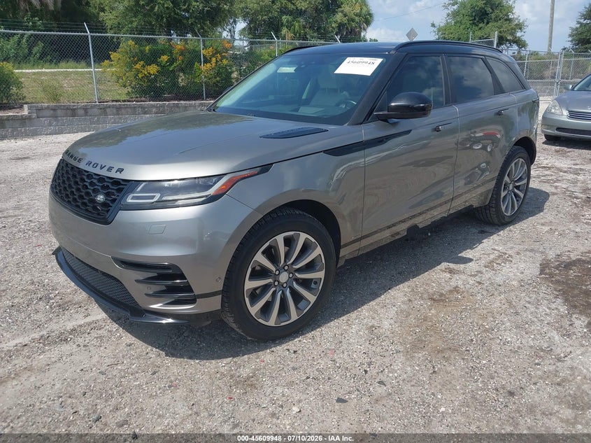 Vin: salyl2rx7ja768097, lot: 46108398, land rover range rover velar p250 se r-dynamic 20182