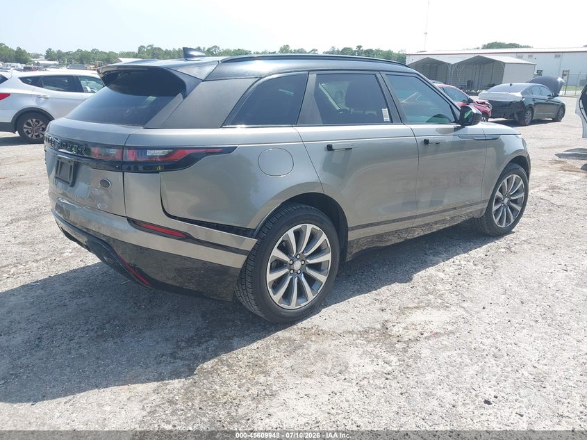 Vin: salyl2rx7ja768097, lot: 46108398, land rover range rover velar p250 se r-dynamic 20184