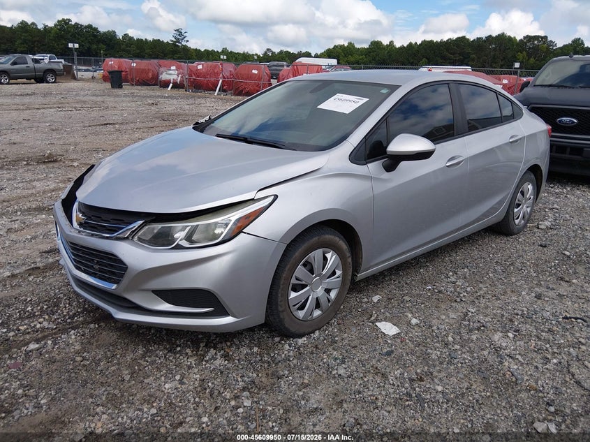 2016 Chevrolet Cruze, Удар спереду, IAAI, VIN 1G1BC5SM3G7293545 — фото 2