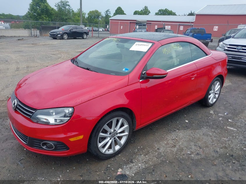 Vin: wvwbw7ah1cv007423, lot: 46108405, volkswagen eos komfort 20122