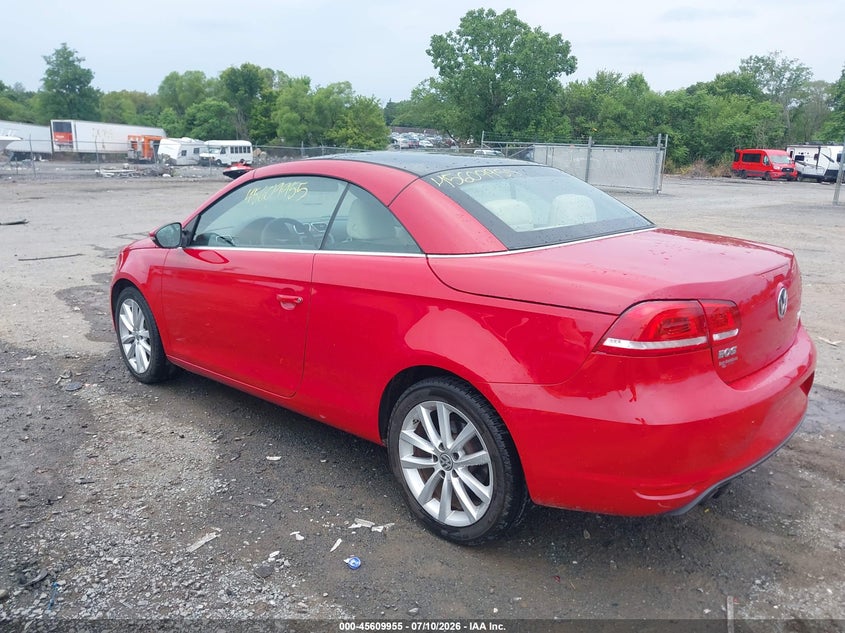 Vin: wvwbw7ah1cv007423, lot: 46108405, volkswagen eos komfort 20123