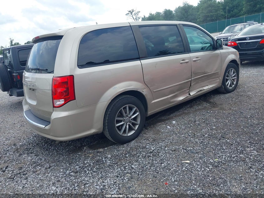 Vin: 2c4rdgbg8fr736374, lot: 46108421, dodge grand caravan se plus 20154