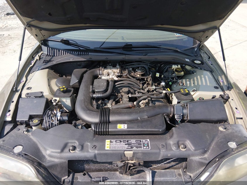 2002 Lincoln Ls V8 Auto VIN: 1LNHM87A82Y660310 Lot: 45609999