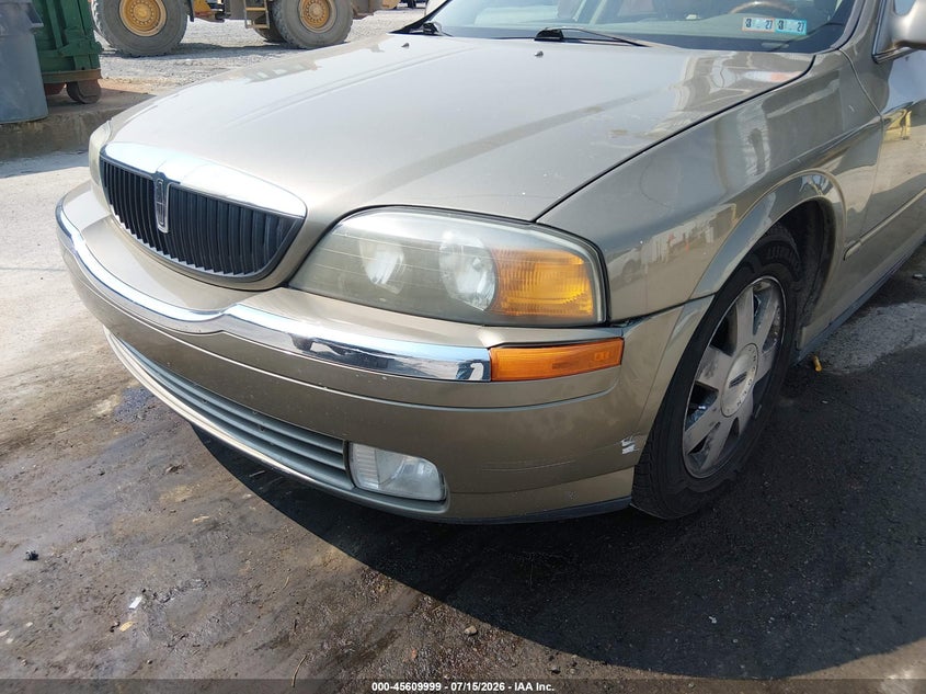 2002 Lincoln Ls V8 Auto VIN: 1LNHM87A82Y660310 Lot: 45609999