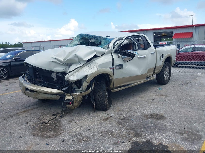 Vin: 3c6ur5gj6gg199961, lot: 46108466, ram 2500 laramie longhorn 20162