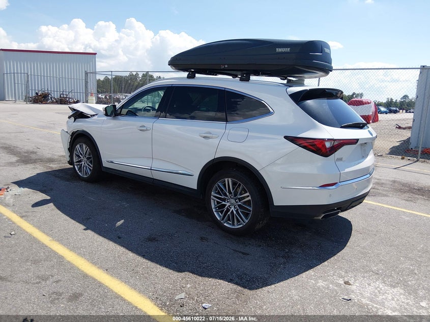 2023 Acura Mdx Advance Package VIN: 5J8YE1H85PL024695 Lot: 45610022