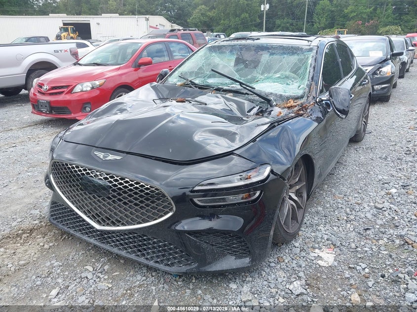 Vin: kmtg24sc2tu169054, lot: 46108479, genesis g70 2.5t rwd prestige 20262