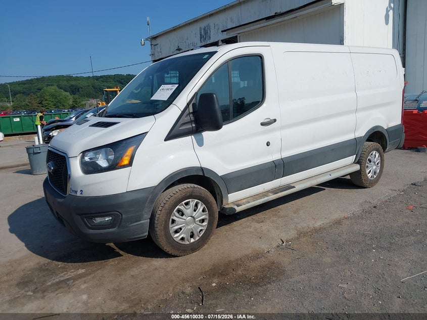 2024 Ford Transit, Rear, IAAI, VIN 1FTBR1Y82RKA33761 — photo 2