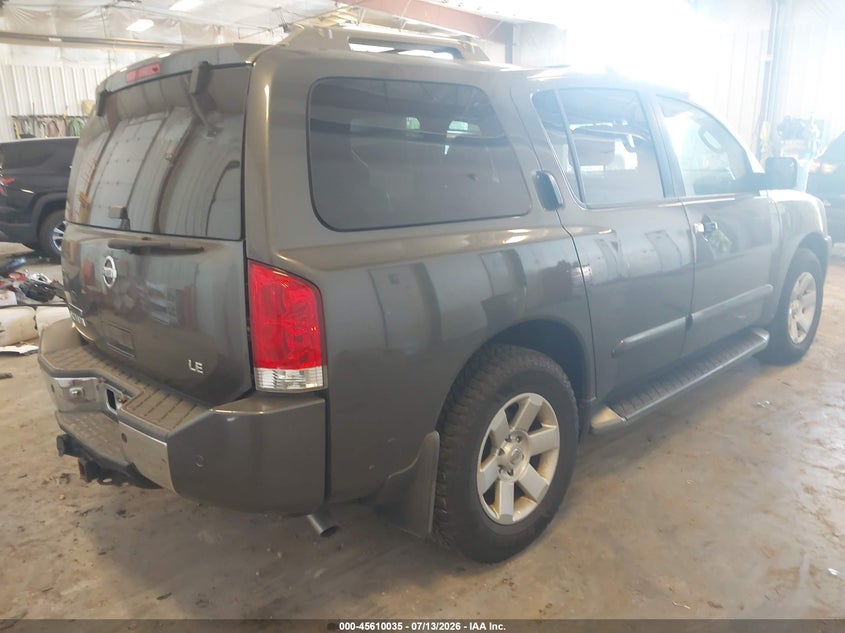 2004 NISSAN PATHFINDER ARMADA auction photo 4