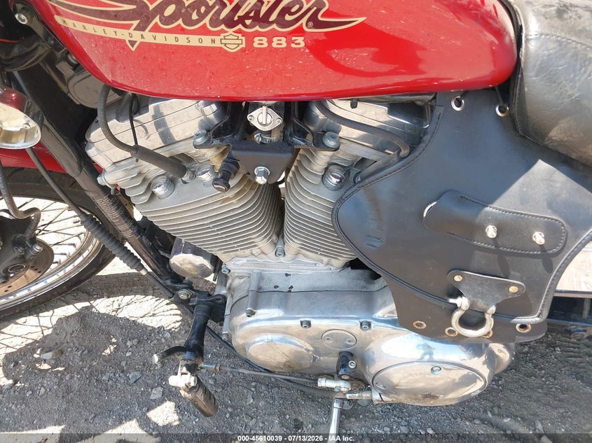1997 Harley-Davidson Xl883 Hugger VIN: 1HD4CEM19VY210368 Lot: 45610039