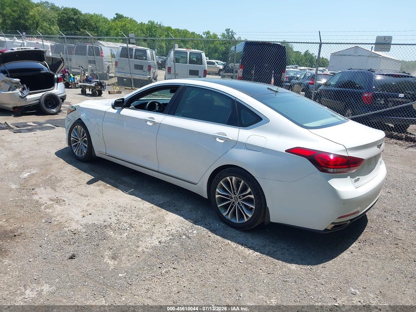 2017 Genesis G80 3.8 VIN: KMHGN4JE3HU205118 Lot: 45610044