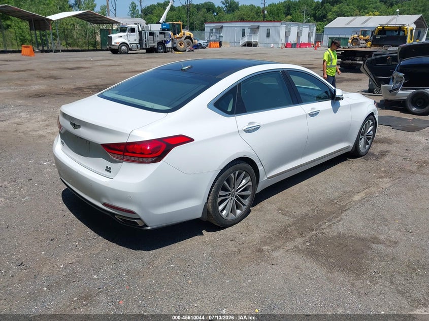 2017 Genesis G80 3.8 VIN: KMHGN4JE3HU205118 Lot: 45610044