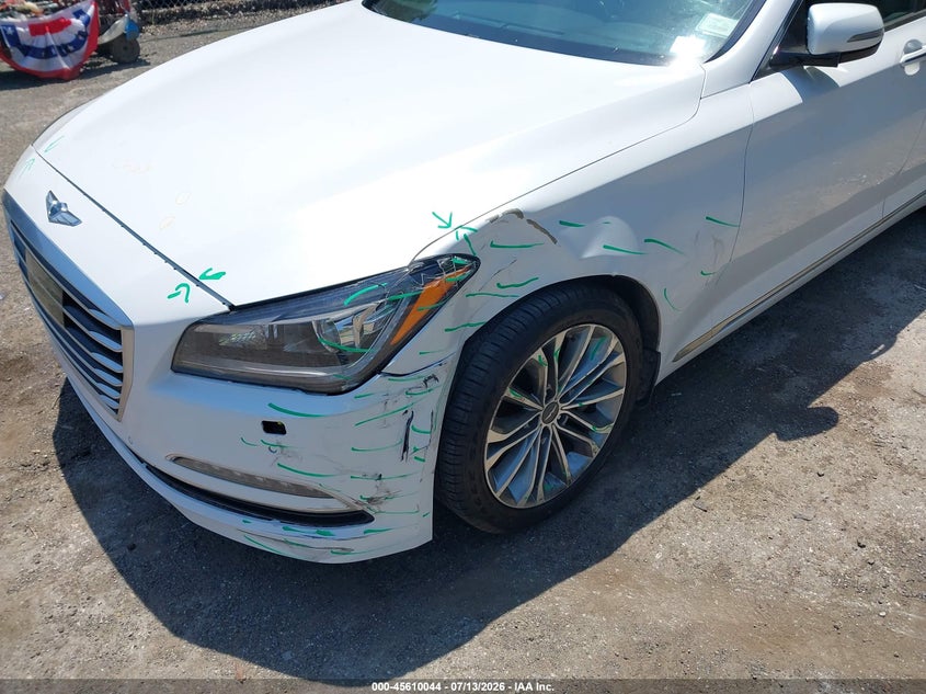 2017 Genesis G80 3.8 VIN: KMHGN4JE3HU205118 Lot: 45610044