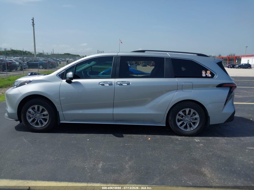 TOYOTA SIENNA 2025 VIN 5TDYRKEC5SS281834