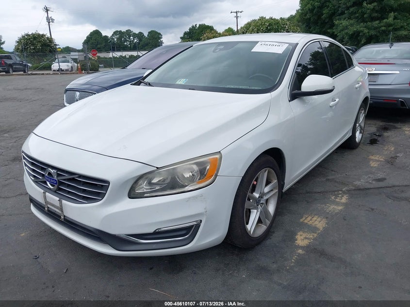 2015 Volvo S60 T5 Premier VIN: YV1612TB4F1317969 Lot: 45610107