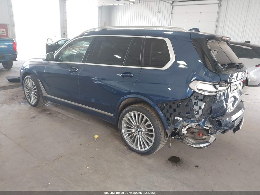 Vin: 5uxcw2c04l9a00457, lot: 46108559, bmw x7 xdrive40i 20203