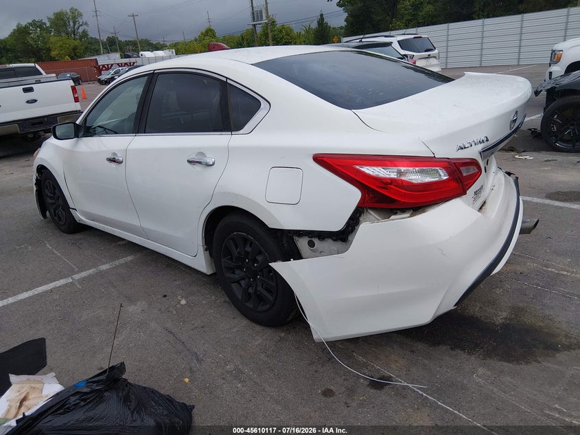 Vin: 1n4al3ap3gc150434, lot: 46108567, nissan altima 2.5/2.5 s/2.5 sl/2.5 sr/2.5 sv 20163