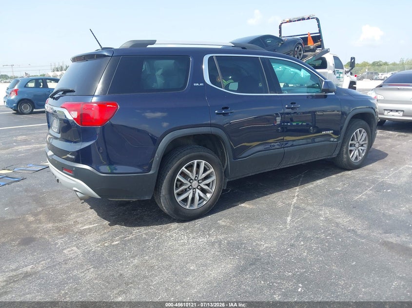 Vin: 1gkknsls3hz171792, lot: 46108571, gmc acadia sle-2 20174
