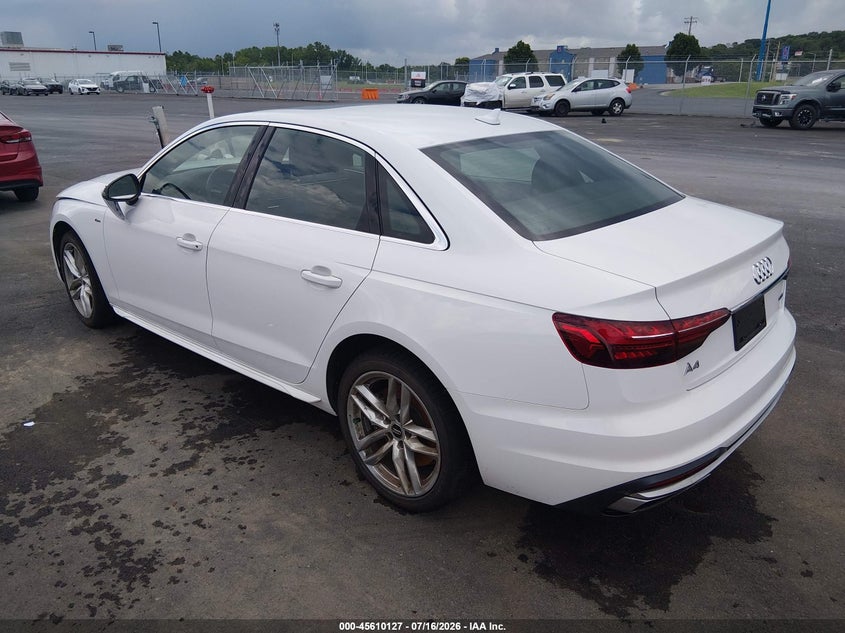 Vin: waudnaf49la073611, lot: 46108577, audi a4 premium 45 tfsi quattro s tronic 20203